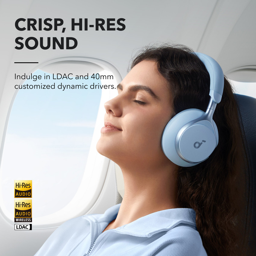 soundcore by Anker Space One Hi-Res wireless, LDAC, Active noise cancellation, 40 Hrs, 40mm drivers Bluetooth & Wired Price in India - Buy soundcore by Anker Space One Hi-Res wireless, LDAC, Active soundcore by Anker Space One Hi-Res wireless, LDAC, Active noise cancellation, 40 Hrs, 40mm drivers Bluetooth & Wired Price in India - Buy soundcore by Anker Space One Hi-Res wireless, LDAC, Active