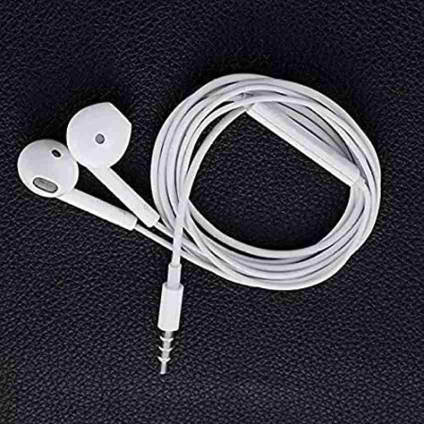 HUTUVI 3.5mm lead handfree headset with mic ( White, in the ear) Bluetooth  Headset Price in India - Buy HUTUVI 3.5mm lead handfree headset with mic (  White, in the ear) Bluetooth