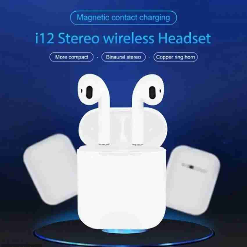 Charging best sale i12 tws