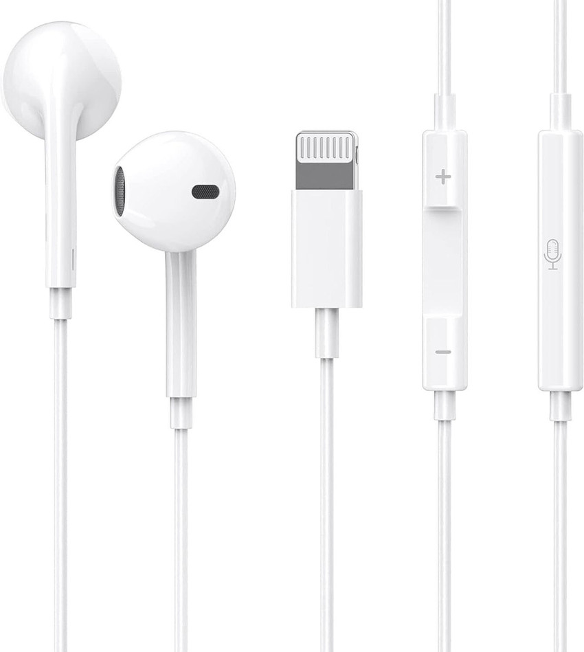 MARS iPhone In Ear Headphones With Microphone Wire Control For
