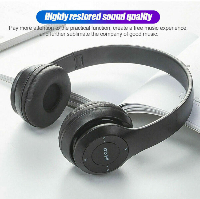 Techobucks BEST BUY P47 Wireless Active Noise Cancellation Thunder Beat Sound Headphone Bluetooth Gaming Headset Price in India Buy Techobucks BEST BUY P47 Wireless Active Noise Cancellation Thunder B...