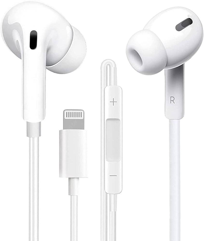 Earphones For Apple iPhone 14 13 12 11 Wired & Headphones Enhanced Sound  Quality