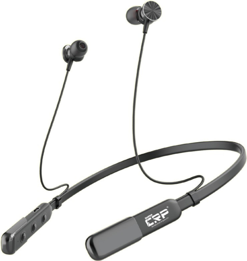 Super CRP CR BT 435 WIRELESS NECKBAND BLUETOOTH EARPHONES