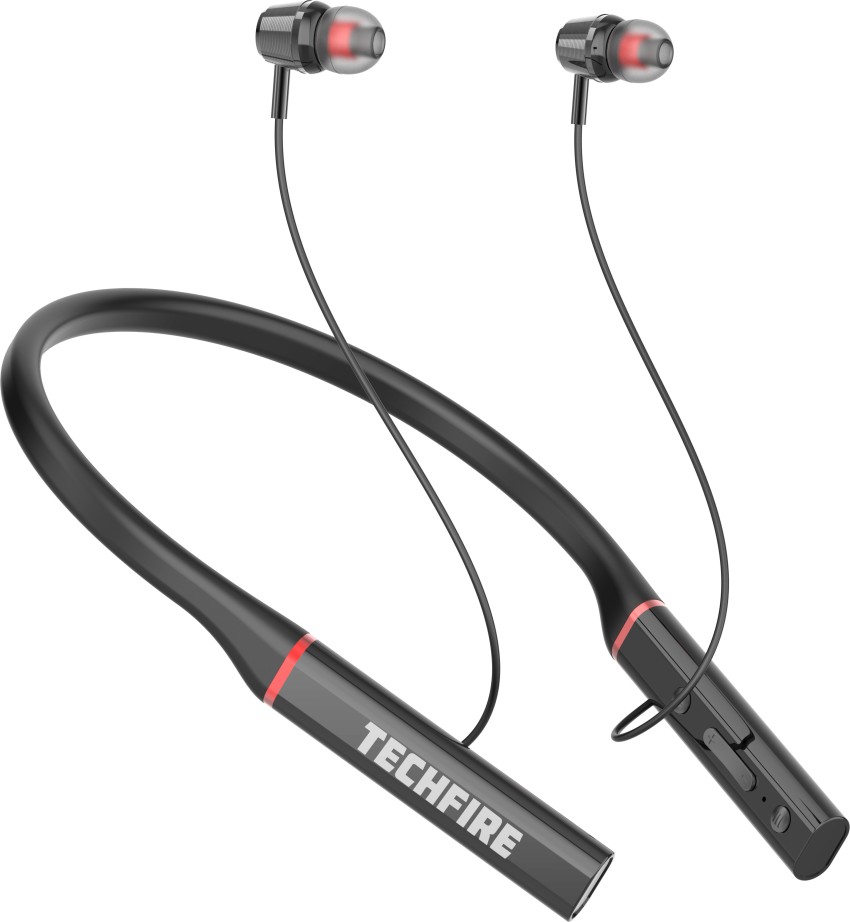 TECHFIRE Live 1000 pro Neckband hi bass Wireless Bluetooth