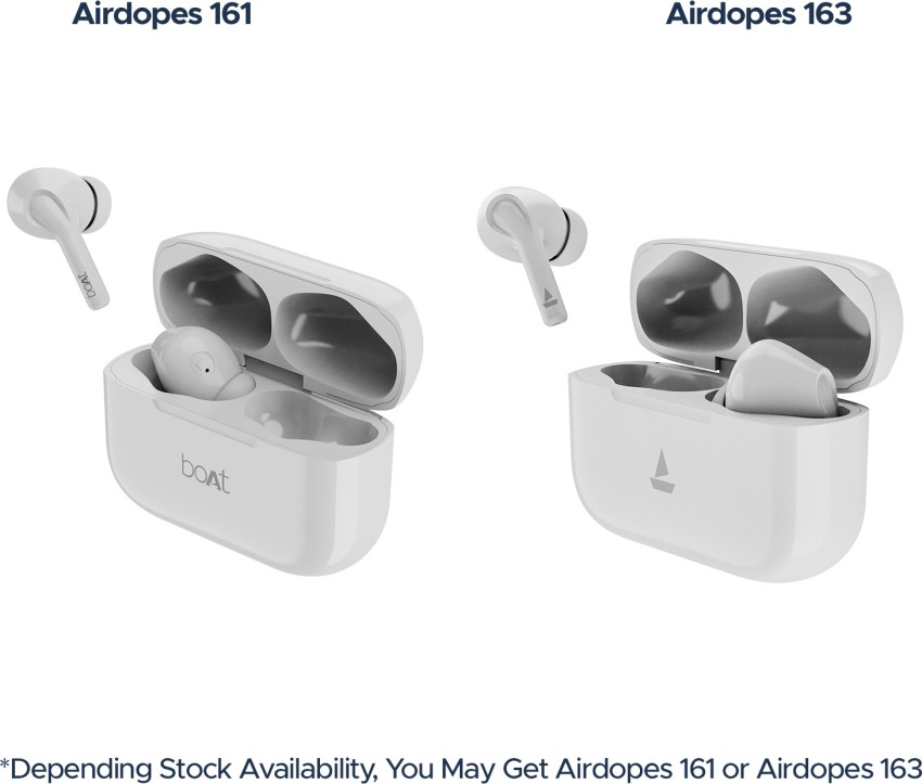 boAt Airdopes 161/163 with ASAP Charge & 40 HRS Playback Bluetooth Headset