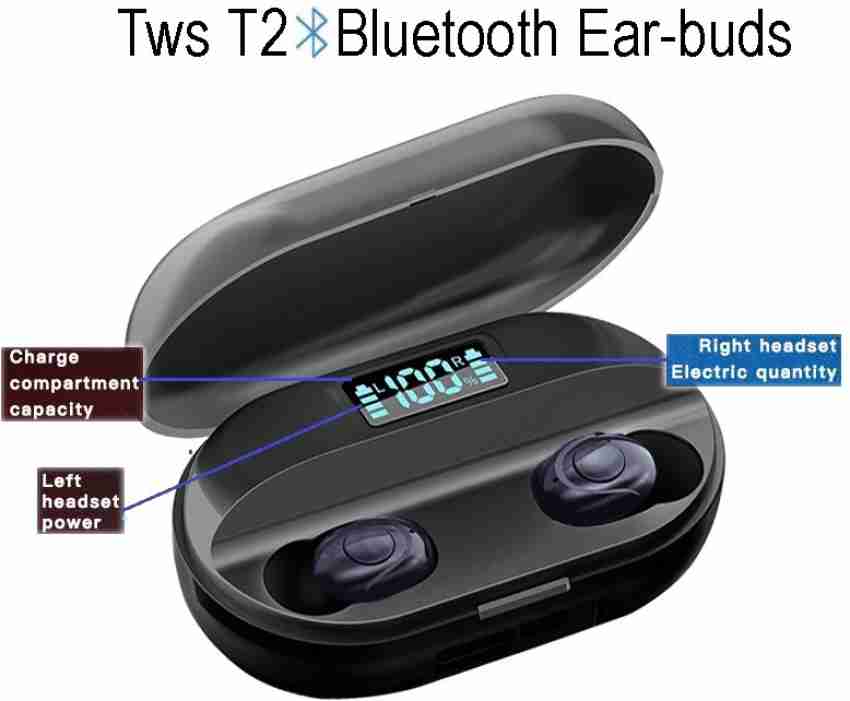 juloxi Mini Tws Wireless Bt 5.0 Earphone Stereo Earbud Headset