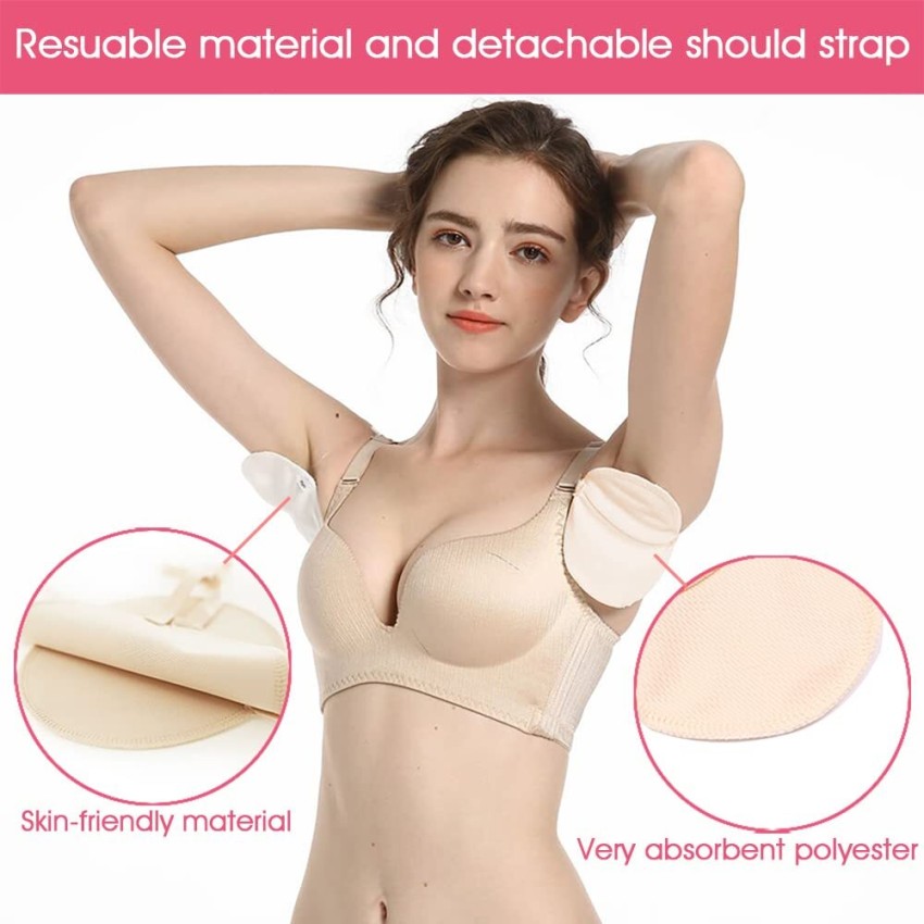HASTHIP 2pcs Underarms Sweat Pads for Women and Men with Invisible Shoulder  Strap-Armpit Sweat Pads Price in India - Buy HASTHIP 2pcs Underarms Sweat  Pads for Women and Men with Invisible Shoulder