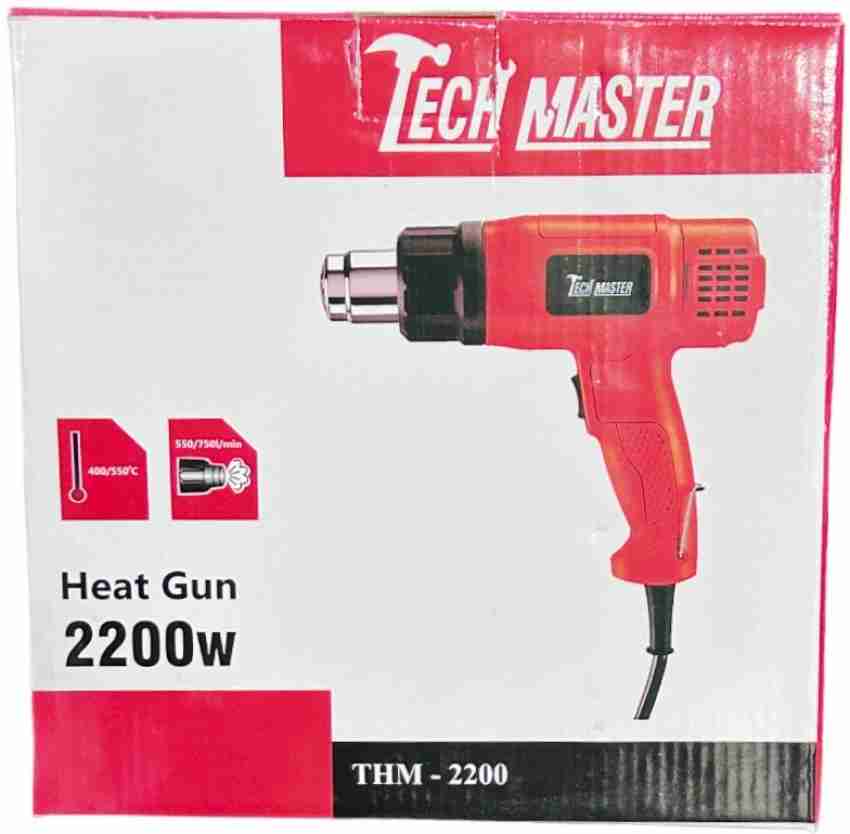 BALRAMA Dual Temperature Heat Gun (Orange and Black) 300°C/500°C Heat Gun  Hot Air Gun Hand Held Heat Sealer Hot Air Heat Gun Blower High Quality  Professional Industrial Electric Gun Paint Varnish Stripper