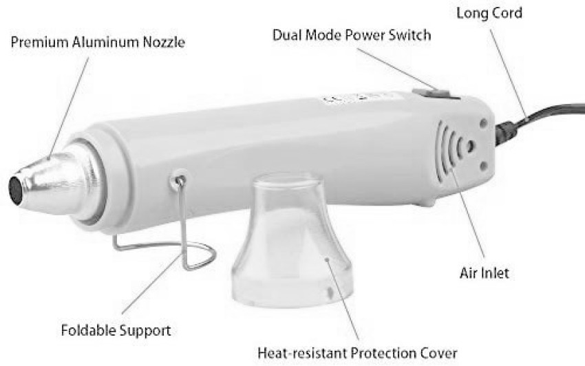 BALRAMA Heat Gun for Epoxy Resin Shrink Wrap Tubing Small Epoxy Dryer Craft  Heat Tool 400 W Heat Gun Price in India - Buy BALRAMA Heat Gun for Epoxy  Resin Shrink Wrap