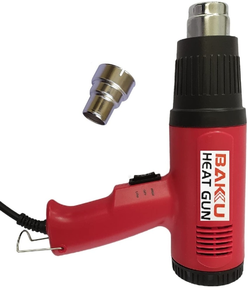 BALRAMA 2 Speed Hot Air Gun for Shrink Wrapping Packing Stripping Paint  Thawing Frozen Food 1500 W Heat Gun Price in India - Buy BALRAMA 2 Speed Hot  Air Gun for Shrink