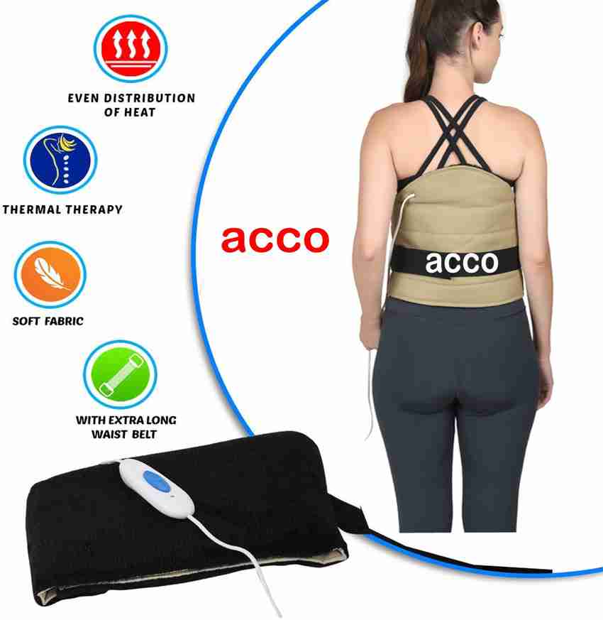 ACCO Orthopedic Electric Heating Belt for Back pain Heating Pad ACCO Flipkart