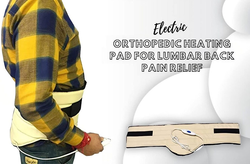 Odessey Electric Heating Pad for Lumbar Back Pain Relief Back