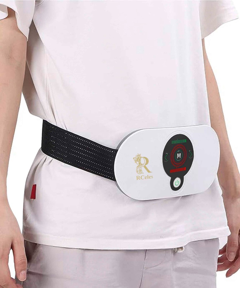 Period Heating Pad for Cramps-Portable Cordless Vibrating  Menstrual,Electric Small USB Heat Pad,Waist Belt Wearable Period Pain  Simulator for