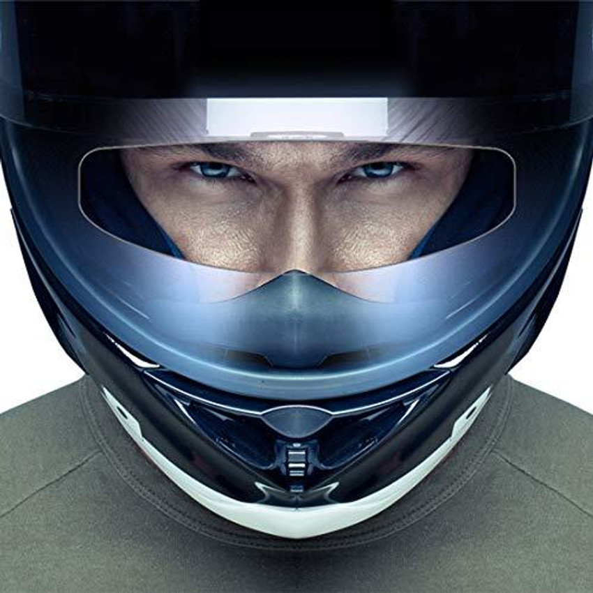 Anti fog visor for mt helmet top