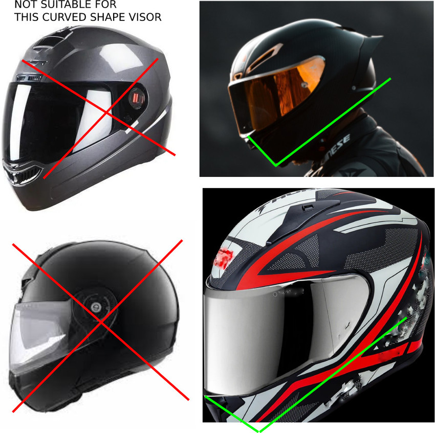 Helmet visor hot sale anti rain