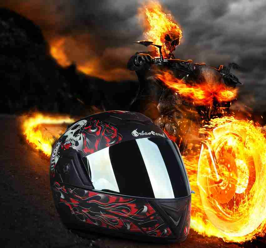 Ghost rider sales bike helmet