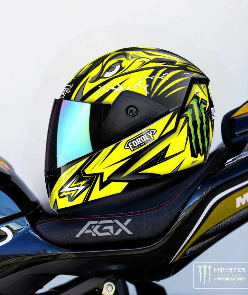 Monster face helmet 2025
