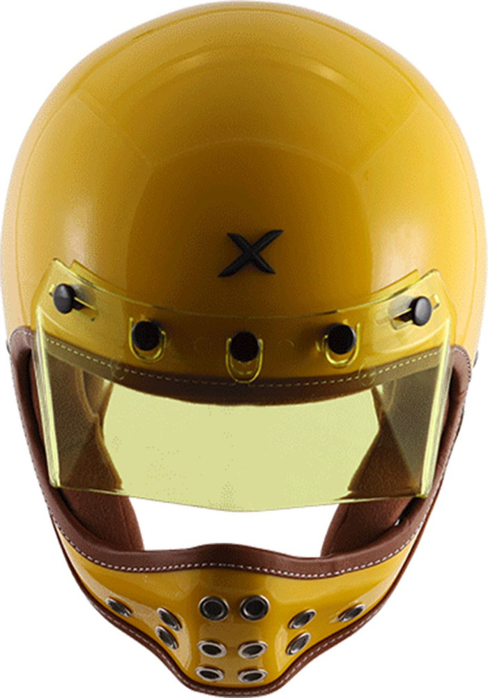 Retro off store road helmet