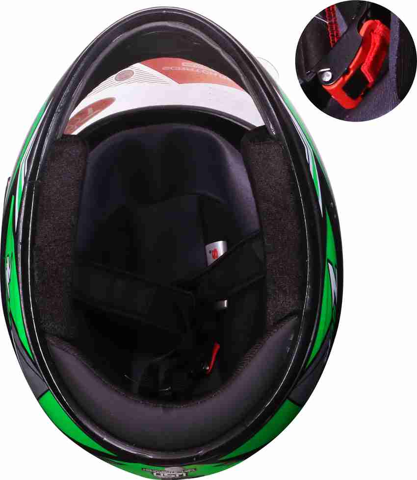 Full face outlet glass helmet