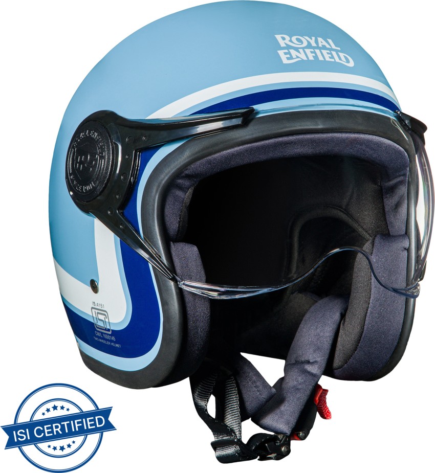 Royal enfield open online face helmet