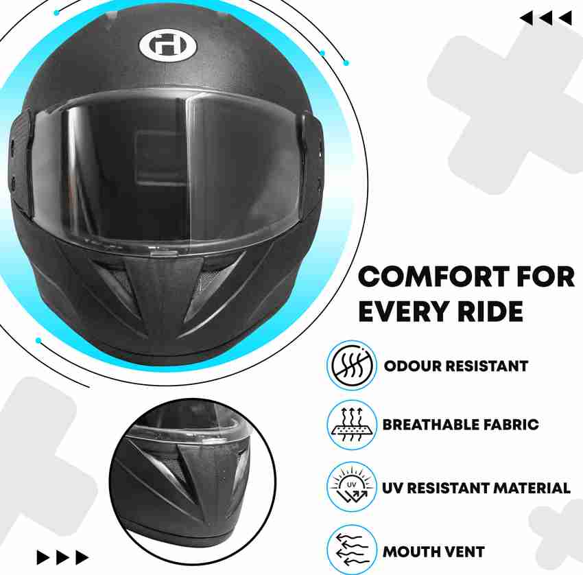 Full face clear hotsell visor