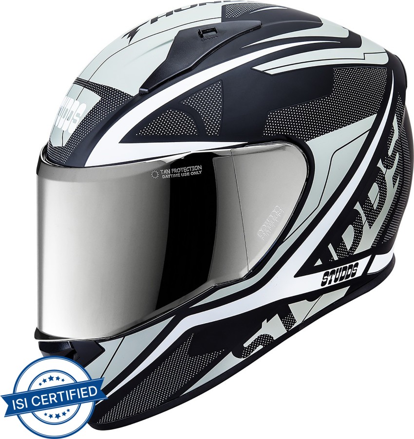 Studds thunder 2024 mirror visor