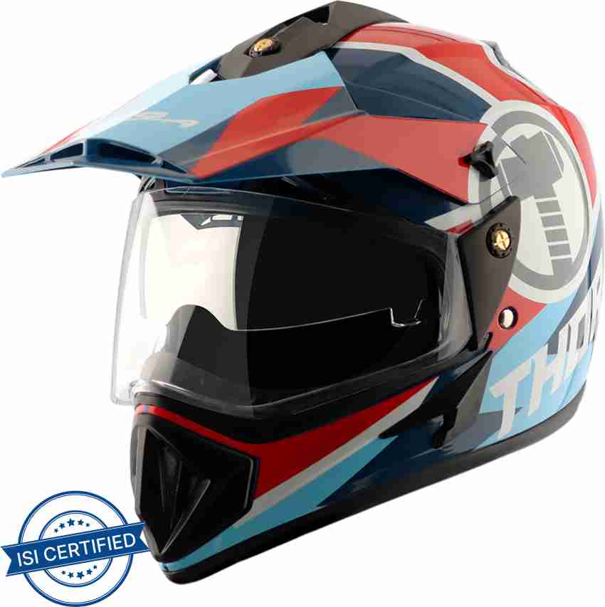 VEGA Off Road Marvel Thor Edition Motorbike Helmet Buy VEGA Off