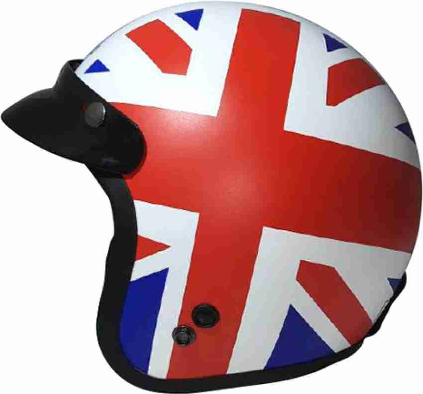 VCAN German Style Motorcycle Half Helmet Open Face India