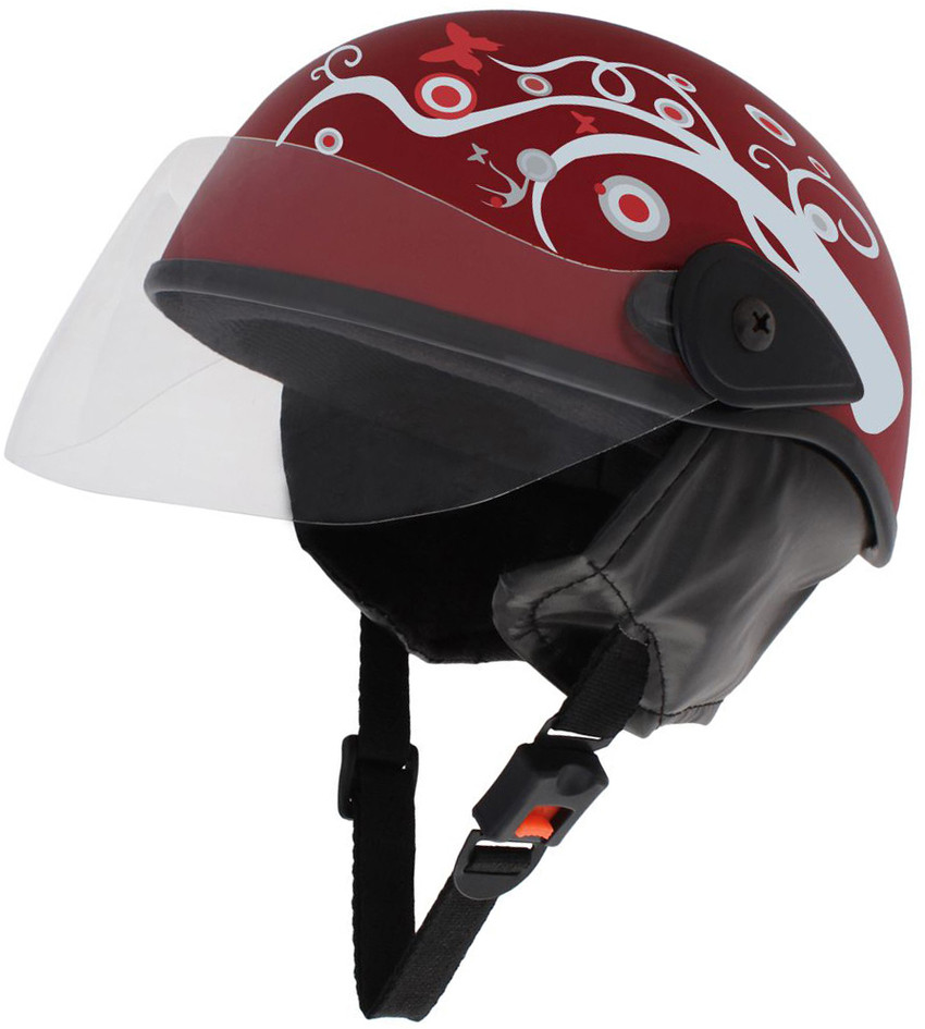 Western Era Open Face Helmet Clear Visor For Women Safety Comfort Stylish Enhanced Design Motorbike Helmet Buy Western Era Open Face Helmet Clear Visor For Women Safety Comfort Stylish