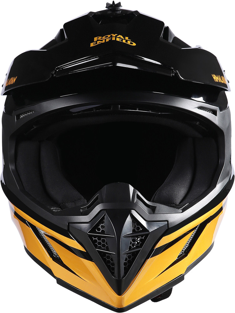 Gold dirt bike best sale helmet