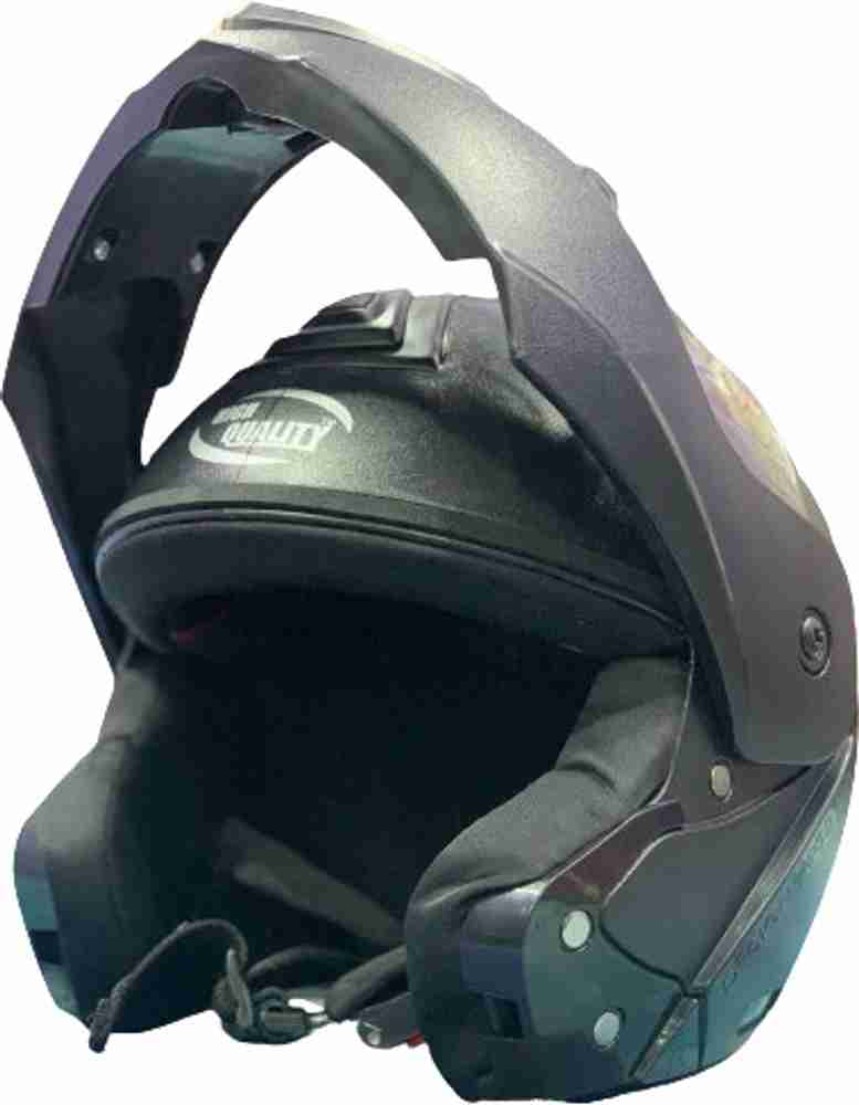 ALPHA HIGH QUALITY Flipup ISI with Polycarbonate Visor Motorbike