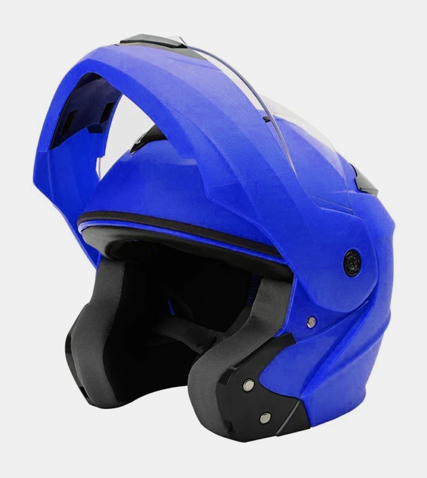 GLARIXA Motorcycle Modular Flip Up Helmet Full Face Two Wheeler