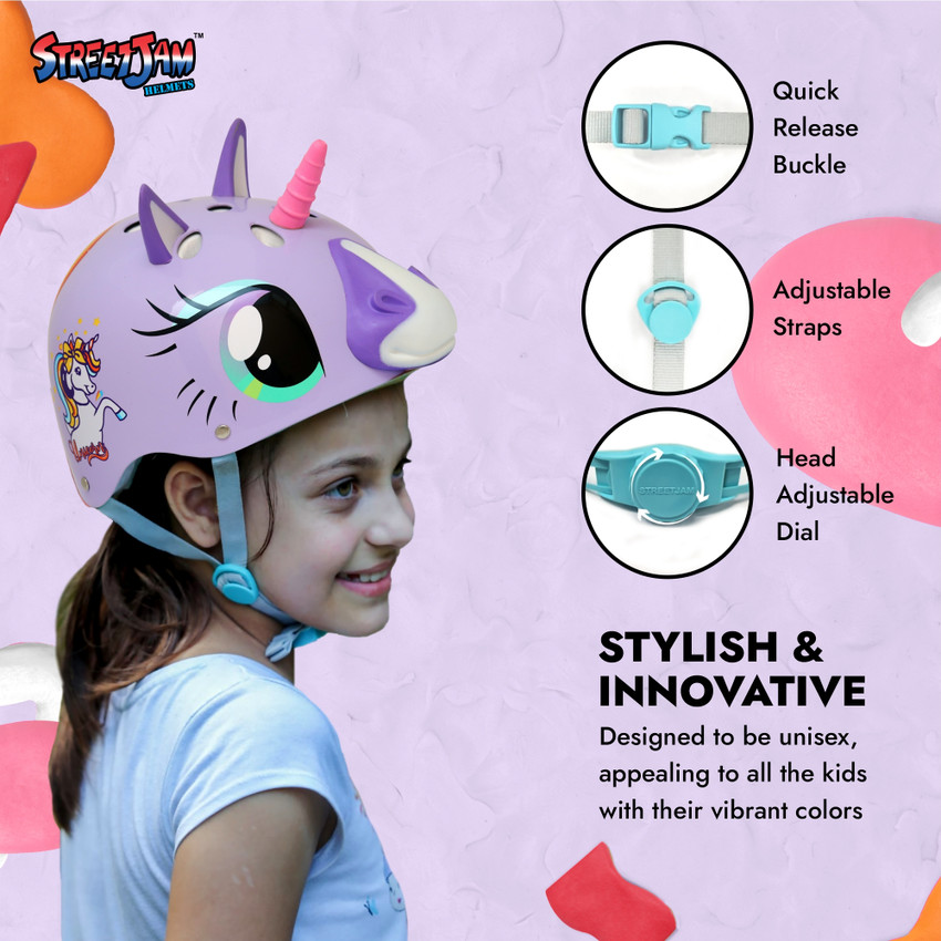 Unicorn bike helmet cheap