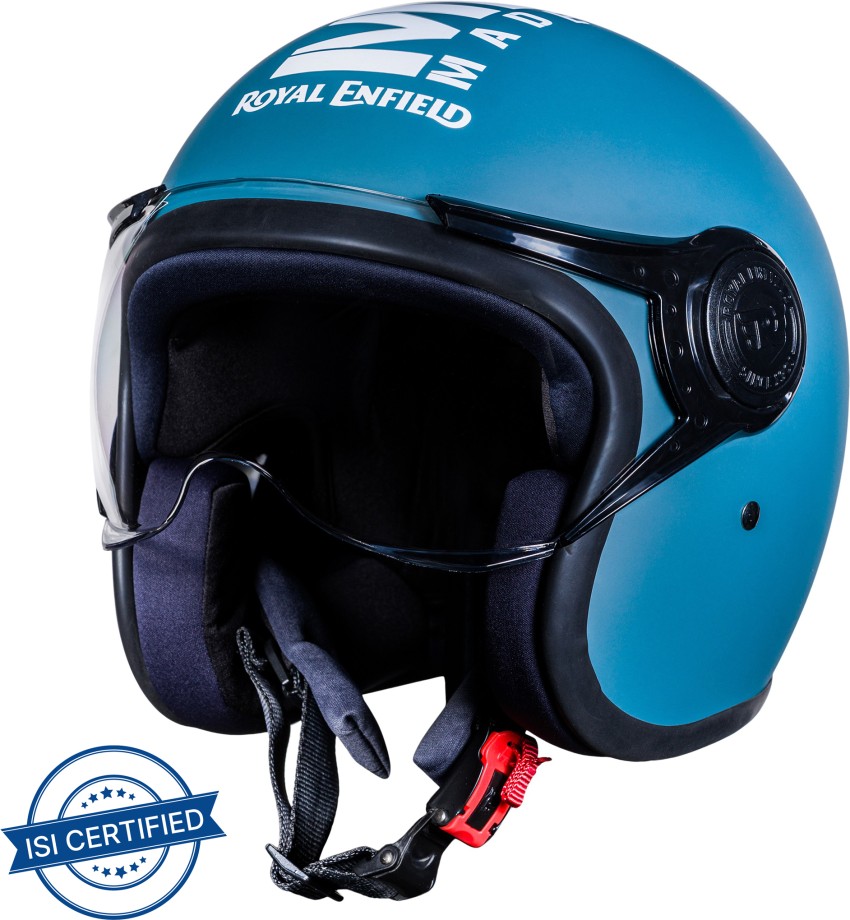 Royal enfield deals half face helmet