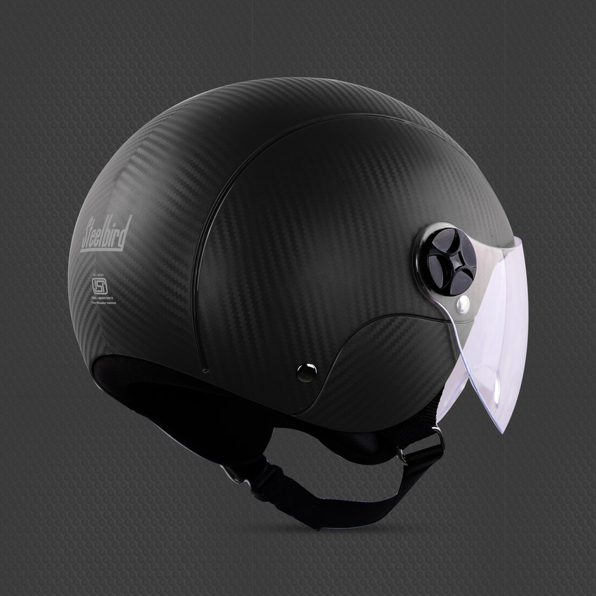 Open face sale helmet steelbird
