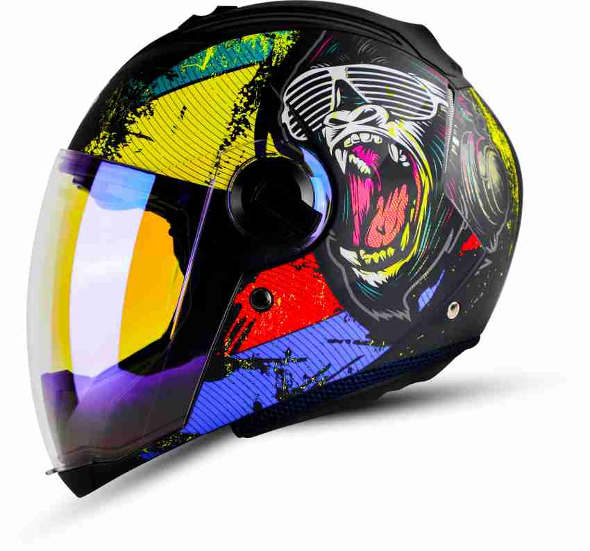 Monkey bike helmet hot sale