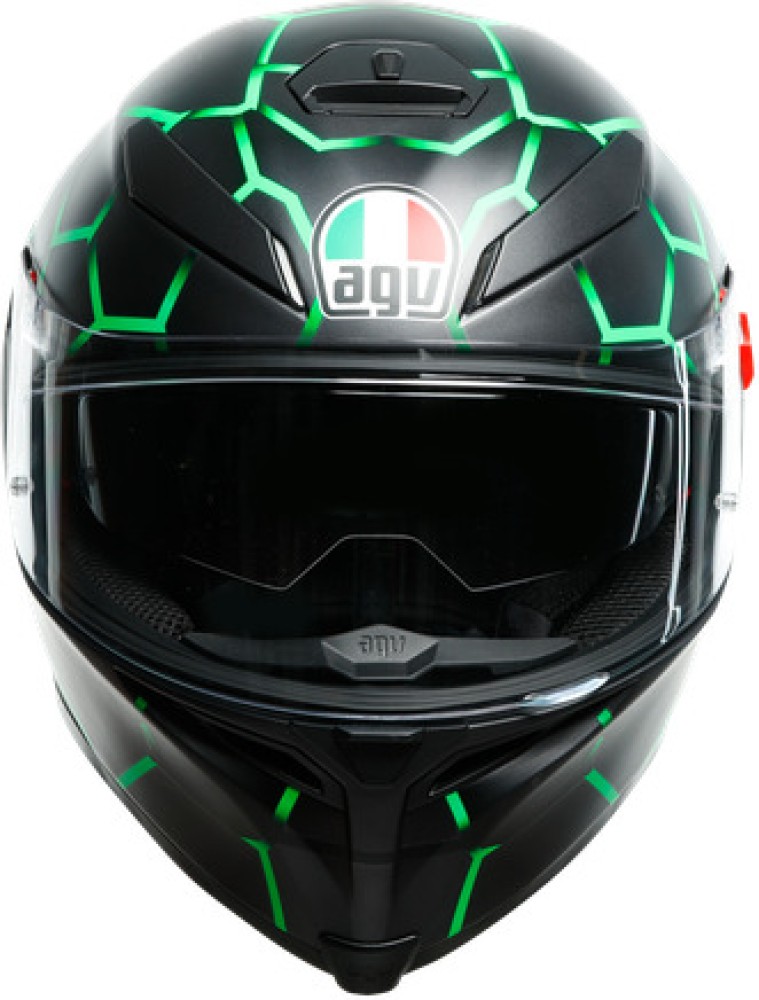 Casco agv best sale k5 hurricane verde