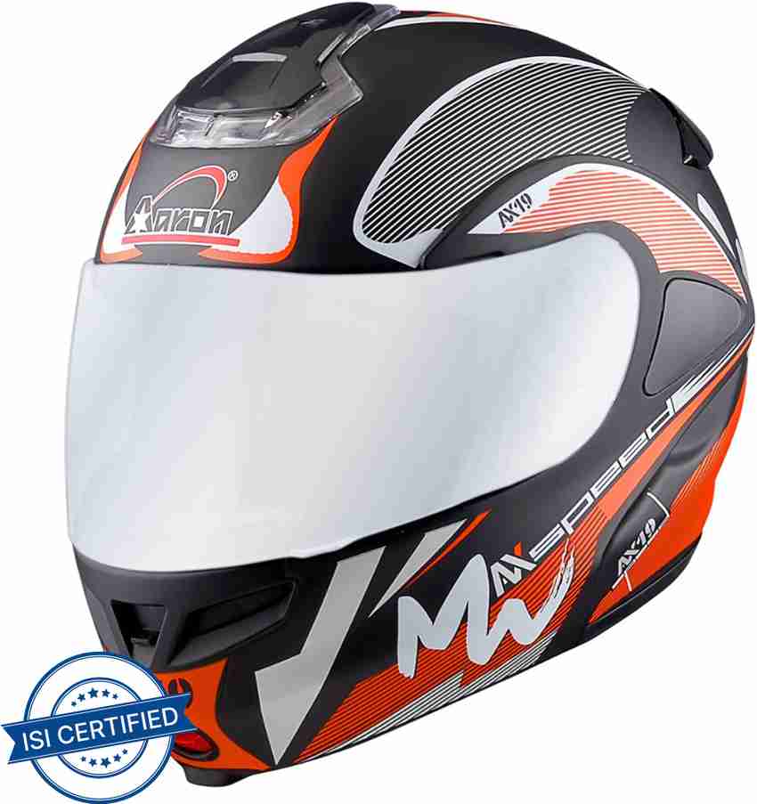 Aaron Hybrid Decor Max Speed Motorbike Helmet Buy Aaron Hybrid