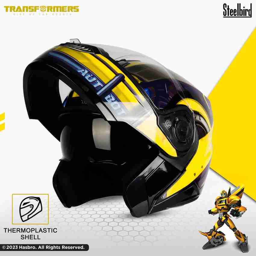 Steelbird SBA 7 Transformers Bumblebee ISI Certified Flip Up Helmet for Men Motorbike Helmet Buy Steelbird SBA 7 Transformers Bumblebee ISI Certified Flip Up Helmet for Men Motorbike Helmet Online at ...