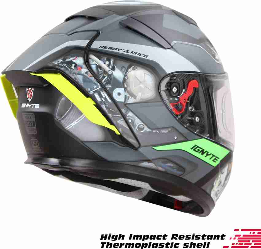 IGNYTE IGN 4 Machine ISI DOT Certified Double Visor Full Face