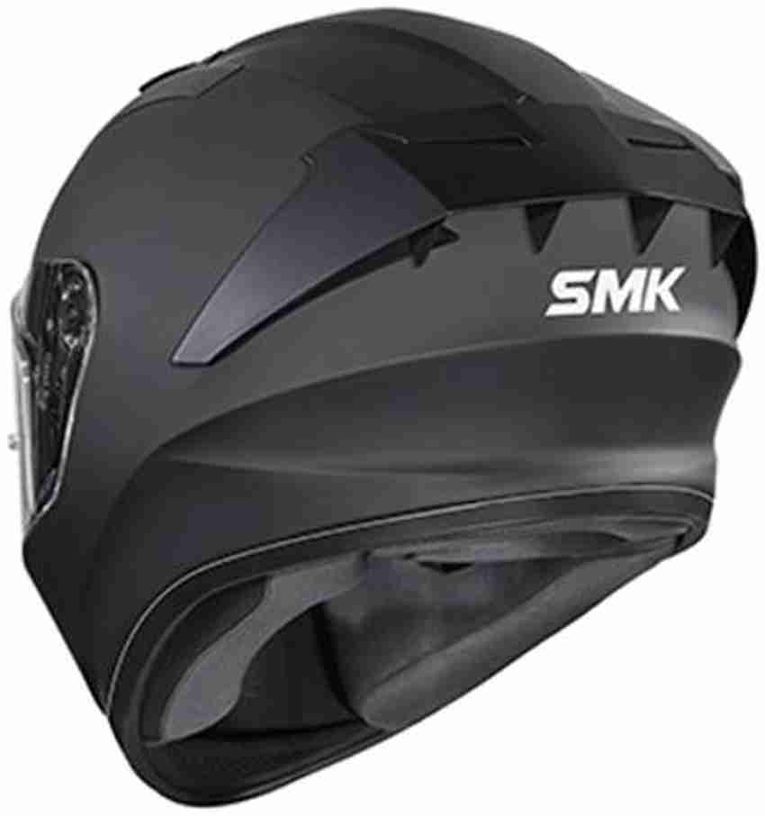 SMK Stellar Black Motorbike Helmet Buy SMK Stellar Black