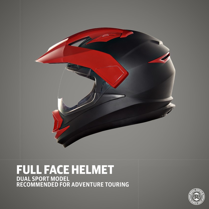 ROYAL ENFIELD Escapade Dual Sport ISI DOT Certified with Visor Motorbike Helmet Buy ROYAL ENFIELD Escapade Dual Sport ISI DOT Certified with Visor Motorbike Helmet Online at Best Prices