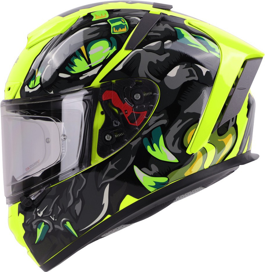 Steelbird SA-5 Monster ISI/DOT Certified Full Face Graphic Helmet for Men  and Women Motorbike Helmet - Buy Steelbird SA-5 Monster ISI/DOT Certified  Full Face Graphic Helmet for Men and Women Motorbike Helmet
