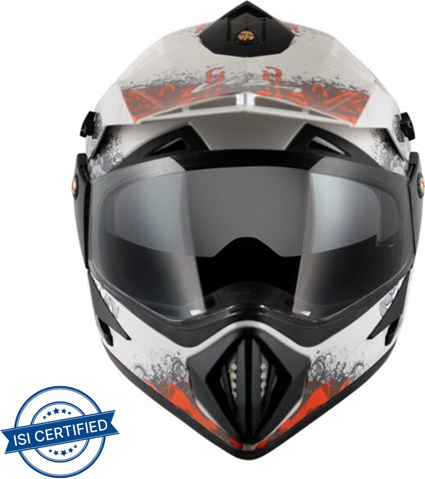 Vega off best sale road helmet flipkart