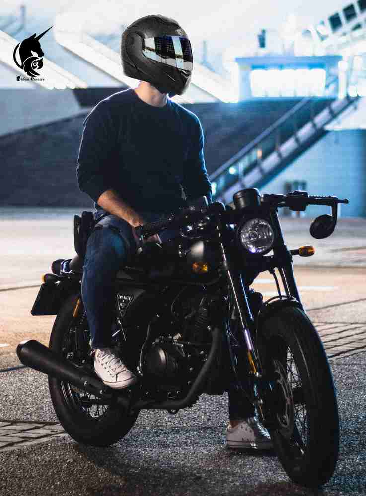 urban carrier ABS Material Flip Up Full Face Stylish Helmet with