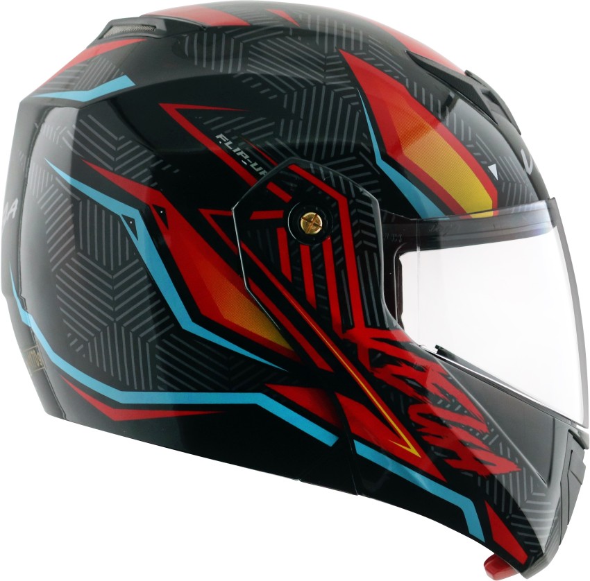 Vega helmet flip store up