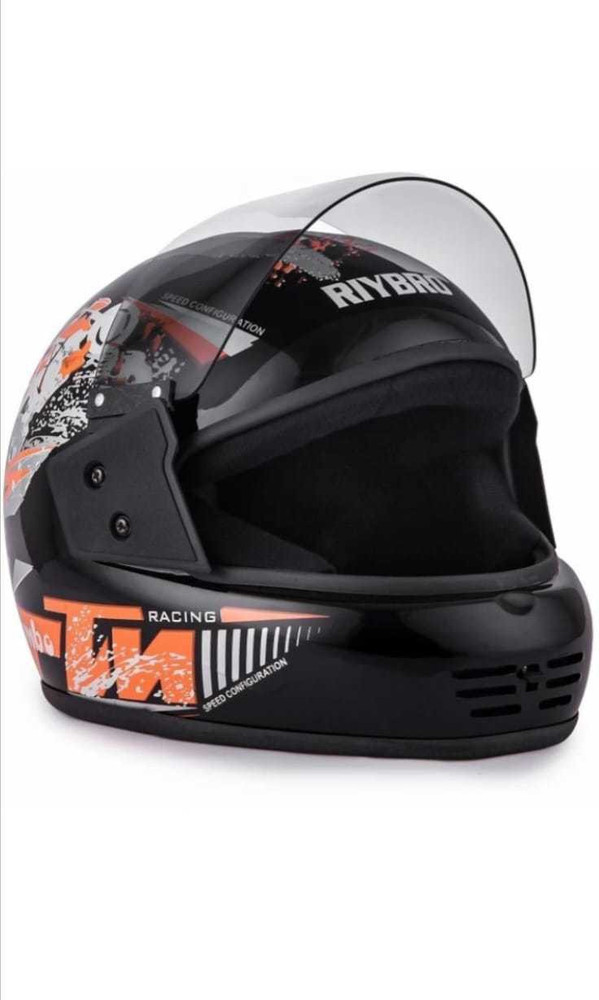 Maxwell FULL FACE HELMET for Men Women with Strap Bike Scooty