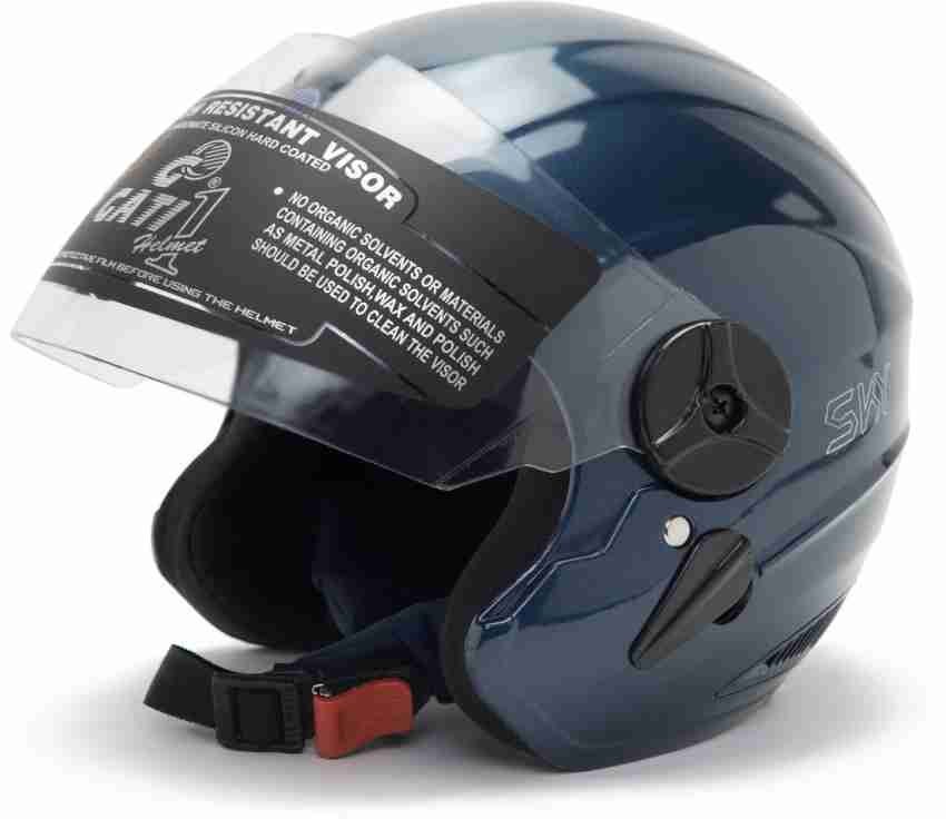 NOAX NoX Gati SKY Blue Glossy Motorbike Helmet Buy NOAX NoX Gati