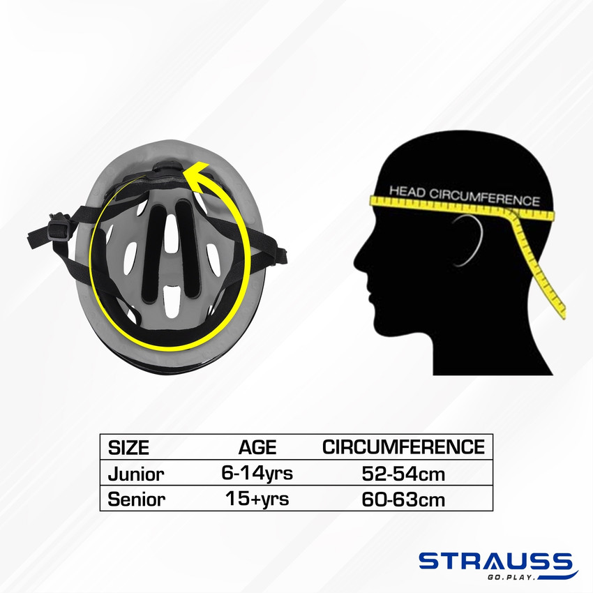 Child cycle helmet size guide sales