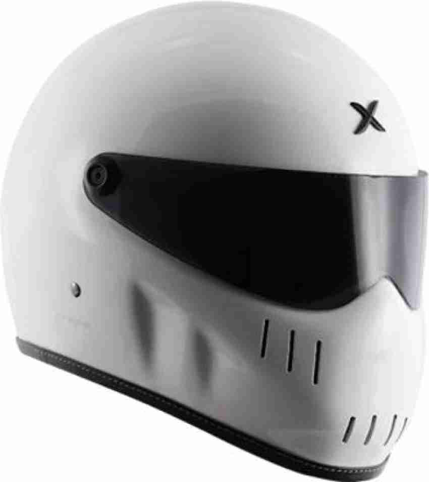 CR Decals Designs AXOR Retro Dominator Rogue White Helmet